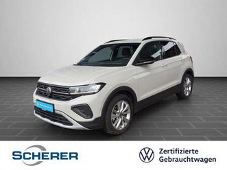 t-cross goal 1.5 tsi dsg led navi rear view acc app shz park assist