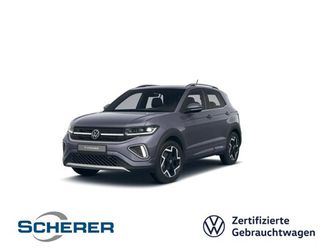 t-cross r-line 1.5 tsi dsg iq.light navi rear view shz app connect