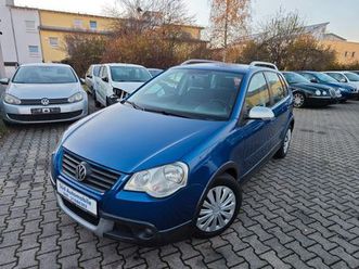 volkswagen polo iv 1.6 cross cool & sound*shz*105 ps*3.hand
