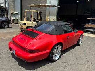 porsche 1990 carrera 4 cabriolet 964