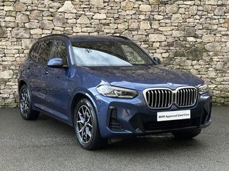 bmw x3 xdrive20d m sport 2.0 5dr