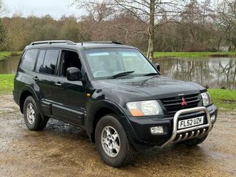 2002 mitsubishi shogun 3.5 v6 animal 5dr auto * wow low 84k miles * px welcome * estate petrol a...