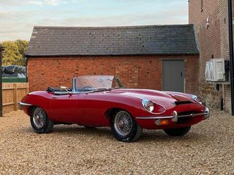 1969 jaguar e type series ii roadster 4.2 eagle upgraded from private collection
