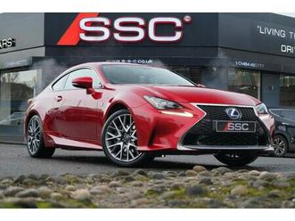 lexus rc 2.5 300h f sport cvt euro 6 (start/stop) 2dr