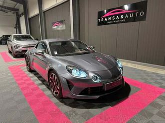 alpine a110 1.8t 252 cv légende + échappement sport + freins haute performance + sièges chauffants