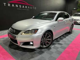 lexus is-f v8 5.0 a / origine france / entretien complet toyota