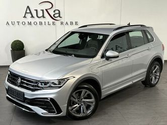 volkswagen tiguan 1.4 tsi ehybrid r-line nav+matrix+360°+pp