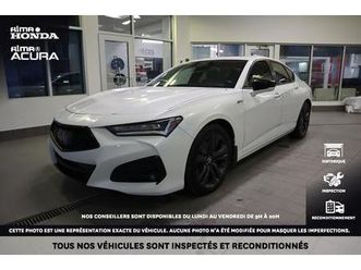 acura tlx 2021 a-spec sh-awd garantie prolong