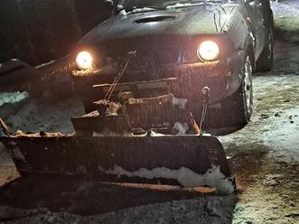 nissan terrano z plugiem do odśnieżania koniaków • olx.pl