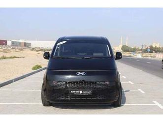 hyundai staria 3.5l comfort (9 seater) hyundai starea - 2023 - gcc - accident-free - 3.5l - 9 seats - low mileage