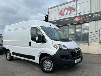 2023 vauxhall movano 2.2 cdti 3500 biturbo edition panel van 5dr diesel manual fwd l2 h2 euro 6 ...