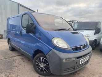 vauxhall vivaro 1.9 diesel swb no vat