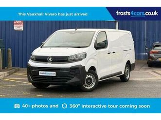 2024 vauxhall vivaro xl 1.5 turbo d 120 prime xl lwb euro 6) van diesel manual