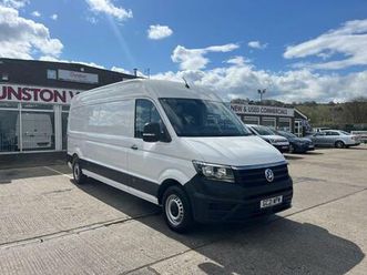2021 volkswagen crafter 2.0 tdi 140ps trendline high roof van panel van diesel manual