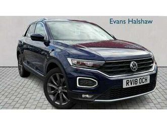 volkswagen t-roc 1.5 tsi evo sel 5dr