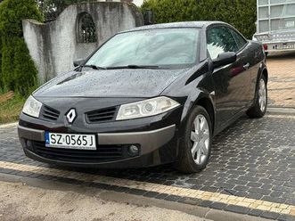 renault megane 2 cc cabrio 1.9 dci diesel czerwionka-leszczyny • olx.pl