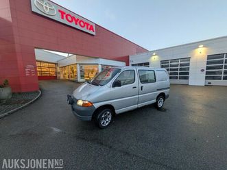 2002 toyota hiace, 2.5 diesel 102hk 4wd eu ok til 10.2026, 242000km