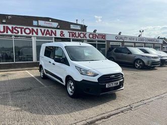 2021 ford transit connect 1.5 ecoblue 100ps leader d/cab van panel van diesel manual
