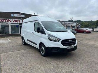 2022 ford transit custom 2.0 ecoblue 130ps high roof leader van panel van diesel manual