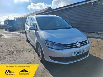 2016 volkswagen sharan 2.0 tdi cr bluemotion tech 150 se nav 5dr dsg mpv diesel automatic