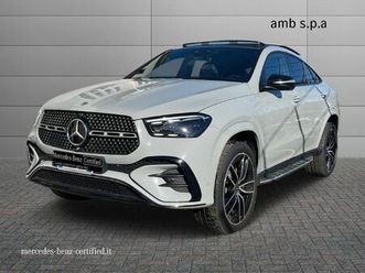 mercedes-benz gle coupé 400 4matic coupé premium plus del 2024 usata a pozzuoli