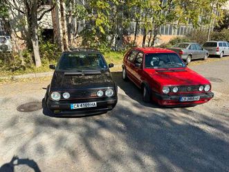 2x vw golf ii gti g60