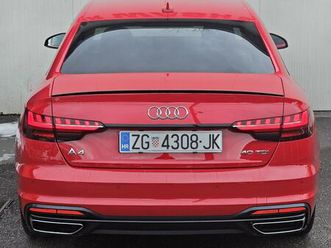 audi a4 40 tdi ● sport ● black optic ● matrix/acc/memorija ● reg., 2020 god.