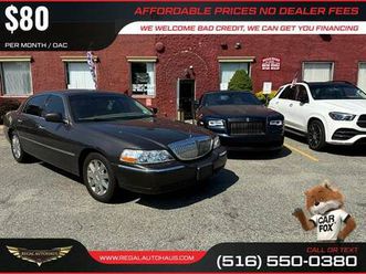 $80/mo - 2005 lincoln town car sdn signature limited