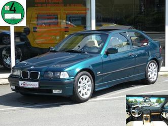 bmw 318ti compact individual nappa faltdach klima