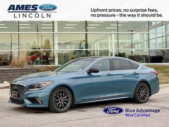 used 2018 genesis g80 3.3t sport