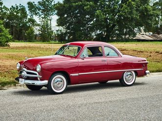1949 ford business coupe restored with ac