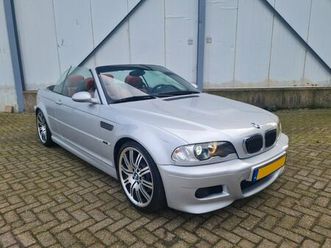 bmw e46 m3 cabrio smg 2002 343ps