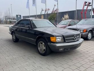 mercedes-benz 500 sec 1.hand / rostfrei c126 w126