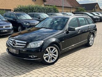 mercedes-benz c 220cdi t+bremse neu+serivce neu+ahk+leder+navi