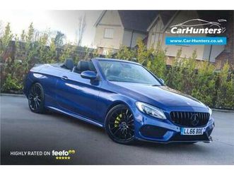 2016 mercedes-benz c class c220d amg line premium plus 2dr auto convertible diesel automatic
