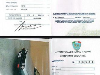 alfetta gtv 2.0 1985 targa oro