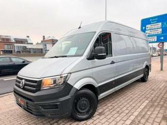 ② volkswagen crafter 2020 automaat l4h3 navi camera euro6d btw — camionnettes & utilitaires — 2ememain