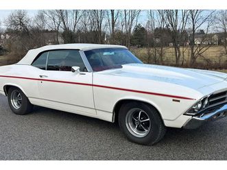 1969 chevrolet chevelle malibu convertible