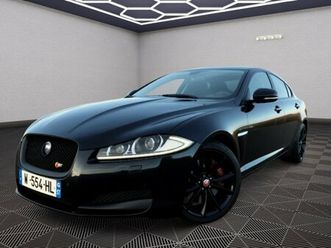 jaguar xf 3.0 v6 diesel s 275ch bva8 – cuir, gps, caméra, xenon