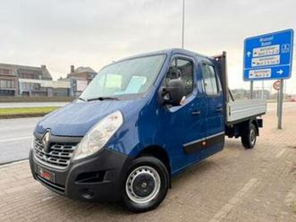 ② renault master open laadbak l4 92000km 2018 7zitpl. euro6b — camionnettes & utilitaires — 2ememain