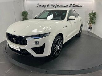 maserati levante 3.0i v6 - 430 - bva gransport sq4 - 2ème main - origine monaco - suivi