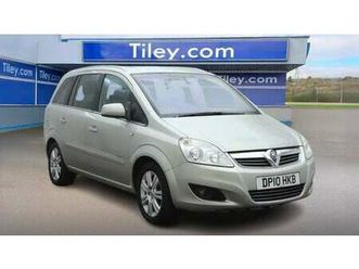 2010 vauxhall zafira 1.8 16v elite euro 4 5dr mpv petrol manual