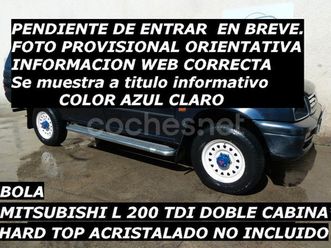 mitsubishi l200 2.5 td jaca