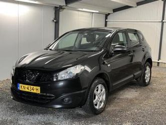 nissan qashqai 1.6 visia 2013 zwart — nissan — marktplaats