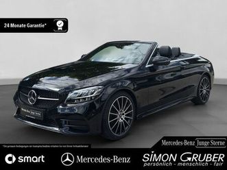 mercedes-benz c 200 cabriolet amg night distronic 360 19 zoll