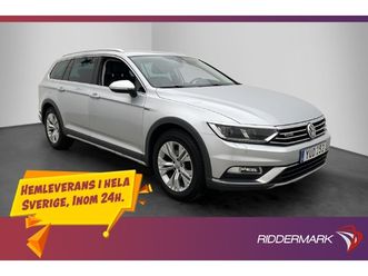 volkswagen passat alltrack 4m värmare cockpit kamera drag