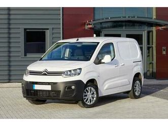2020 citroen berlingo 1.2 puretech 1000kg enterprise 110ps [start stop] panel van petrol manual