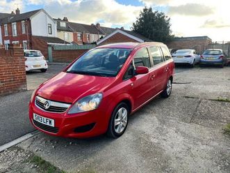 vauxhall zafira mpv 7 seats 2013 1.6 petrol portsmouth