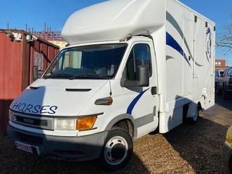 2004 iveco daily horsebox damaged repairable salvage horsebox diesel manual