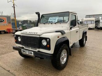2008 land rover defender 110 county 2.4 tdci 4x4 high capacity pick up truck